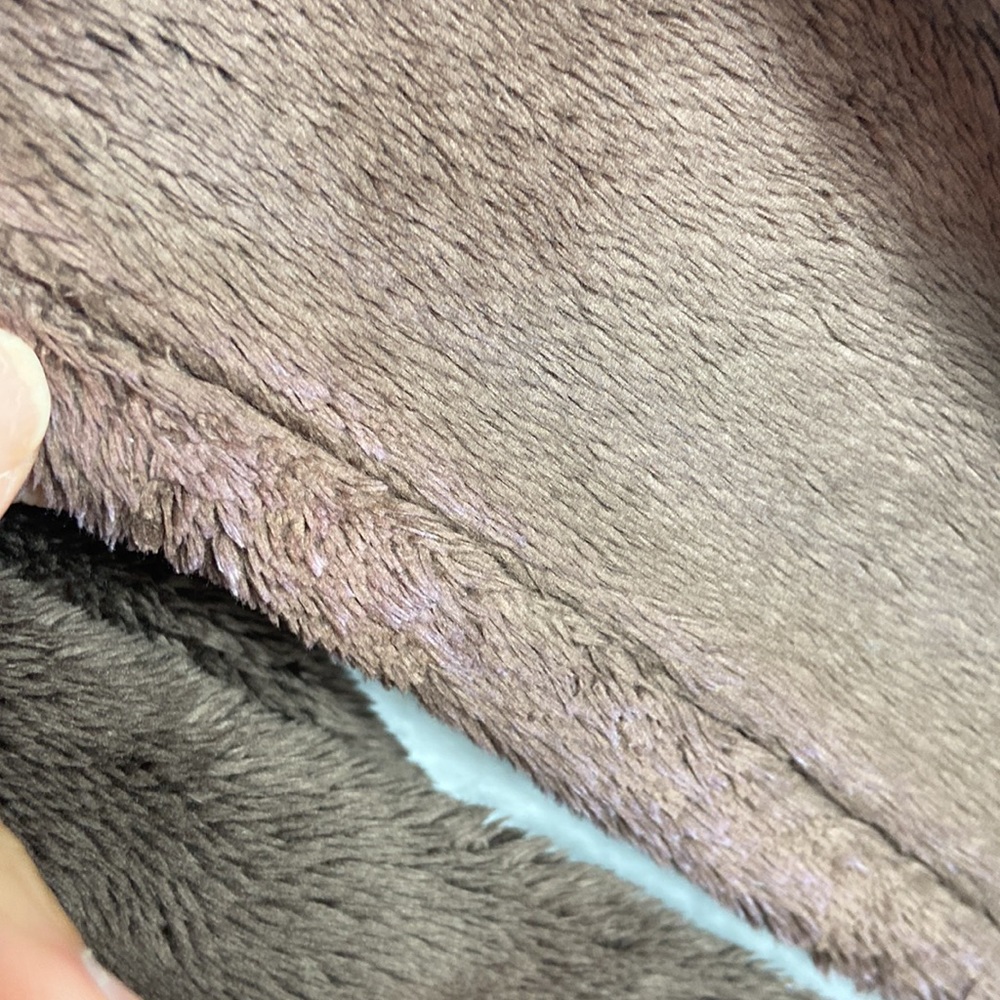 The North Face Chocolate Brown Teddy Quarter Zip - Picture 10 of 10